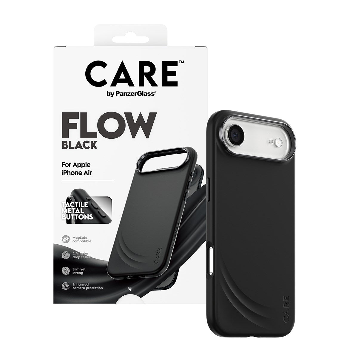 CARE by PanzerGlass® FLOW Case Sort m. MagSafe iPhone Air